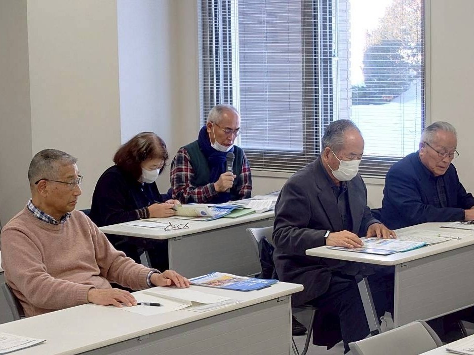 議会報告会 女満別会場の様子