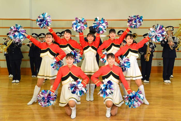 北海道警察音楽隊・カラーガード隊 写真